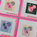 Blue Mahjong Cocktail Coaster *Pre-Order*