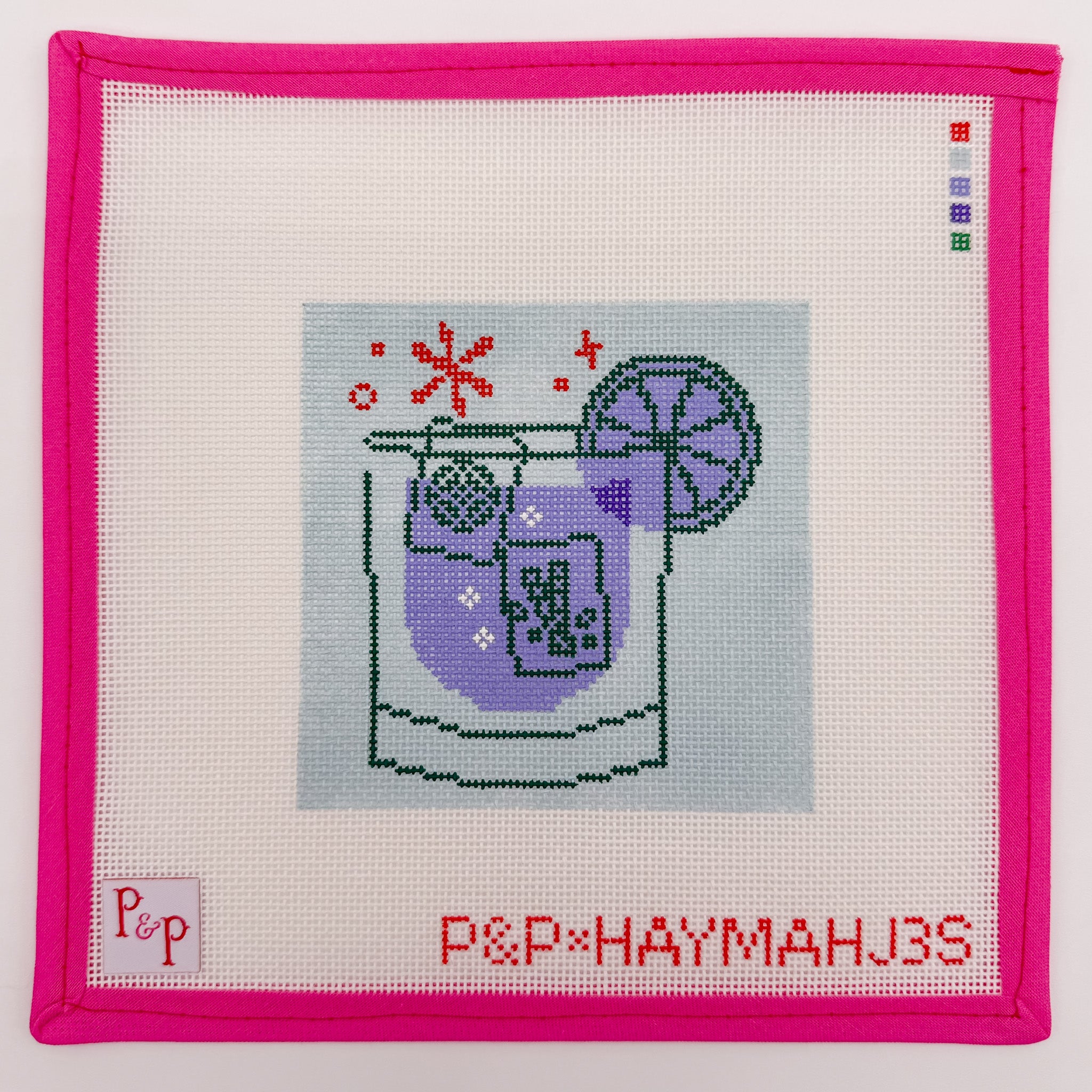 Blue Mahjong Cocktail Coaster *Pre-Order*