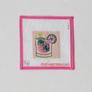 Pink Mahjong Cocktail Coaster