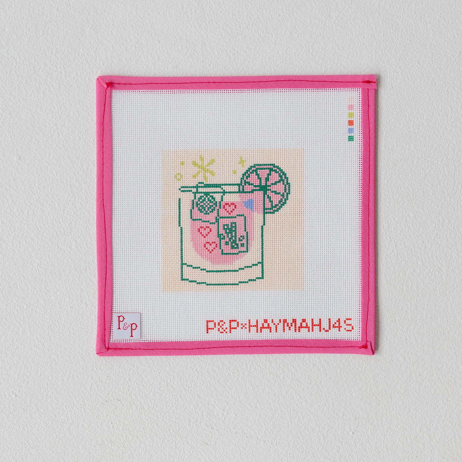 Pink Mahjong Cocktail Coaster *Pre-Order*