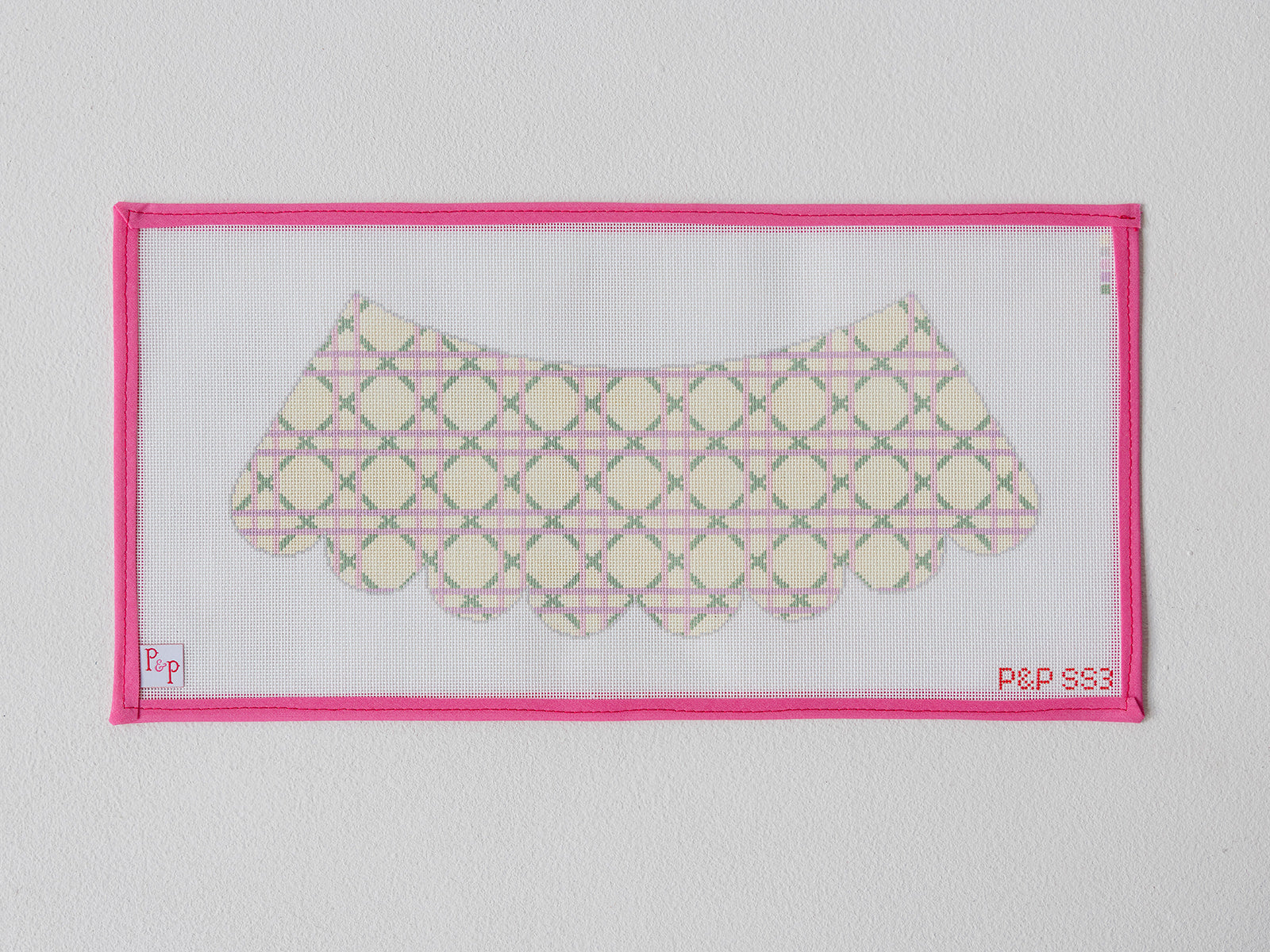 Lavender Cane Lampshade