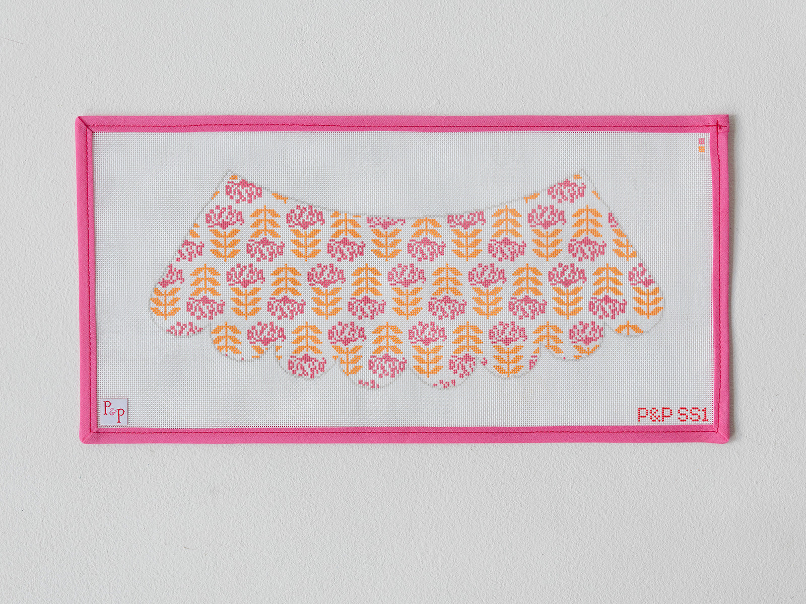 Blocked Begonia Lampshade