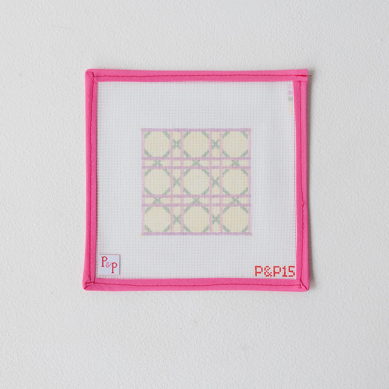 Lavender Cane Coaster