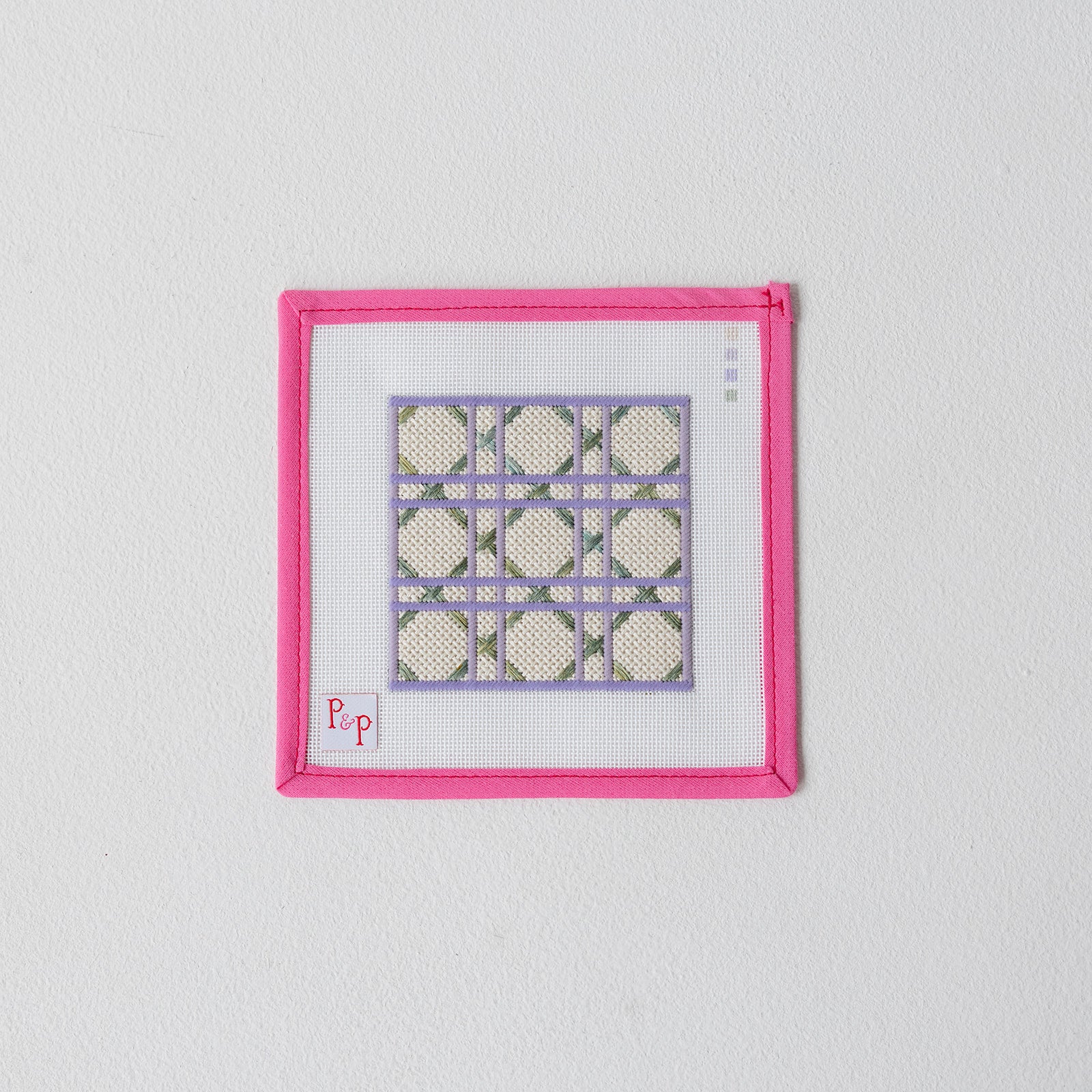 Lavender Cane Coaster