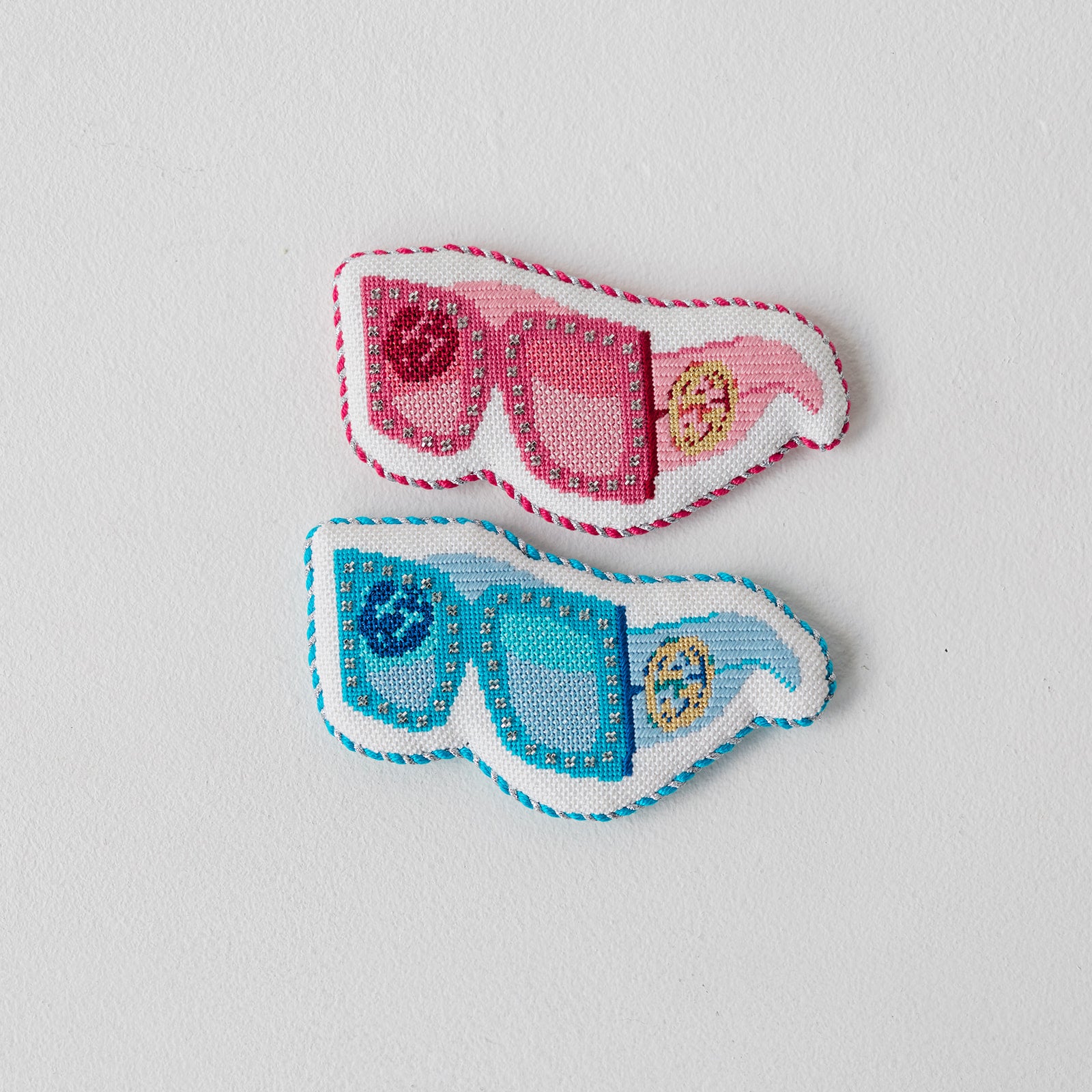 Glam Goggles (Pink) Stitch Guide