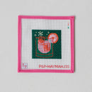 Green Mahjong Cocktail Coaster