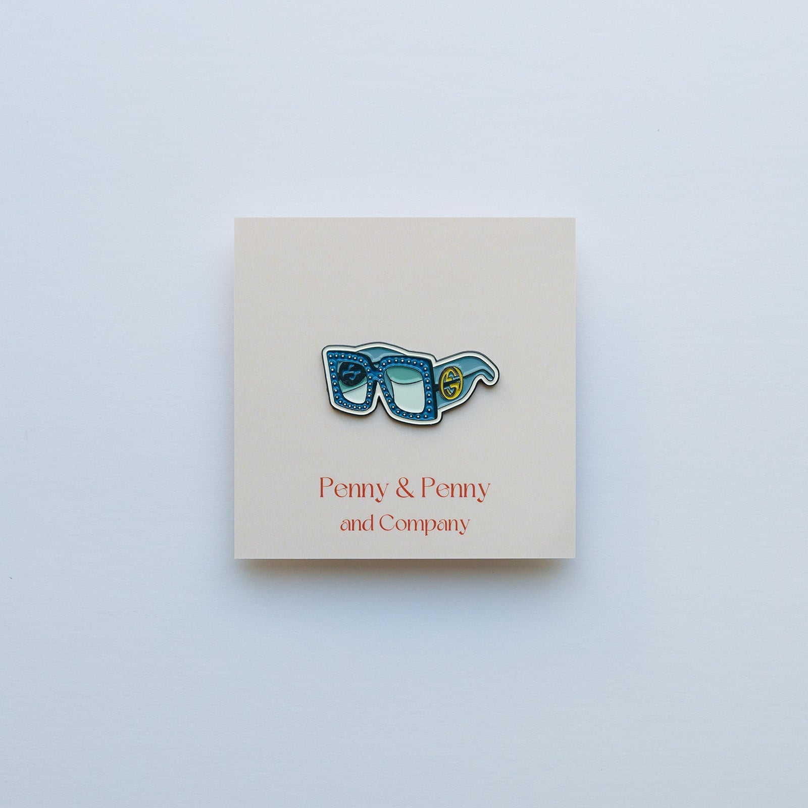 Glam Goggles (Blue) Needle Minder