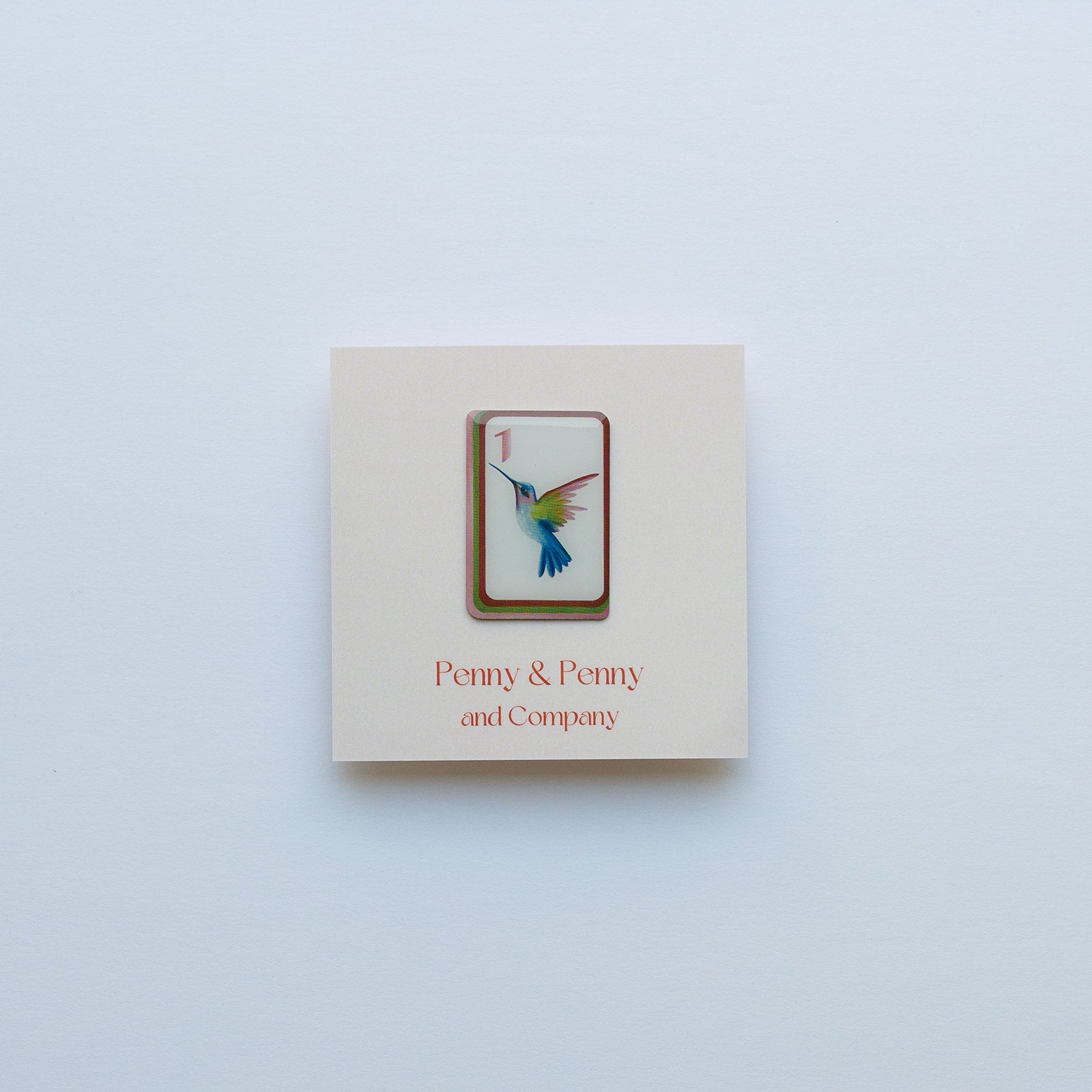 Bam Bird Mahj Tile Needle Minder