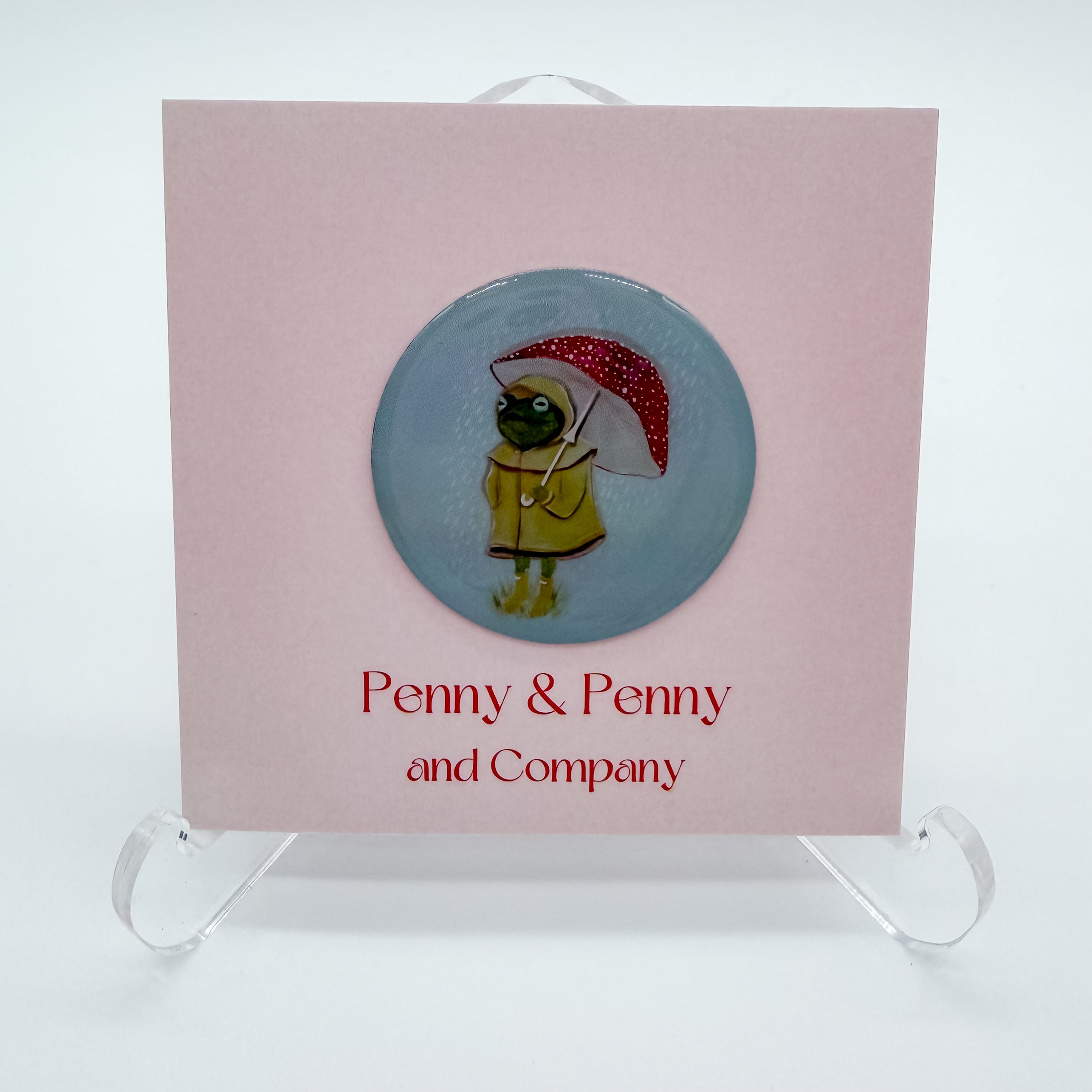 Rainy Ribbit Needle Minder