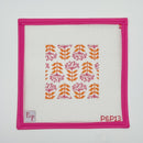 Blocked Begonia Coaster