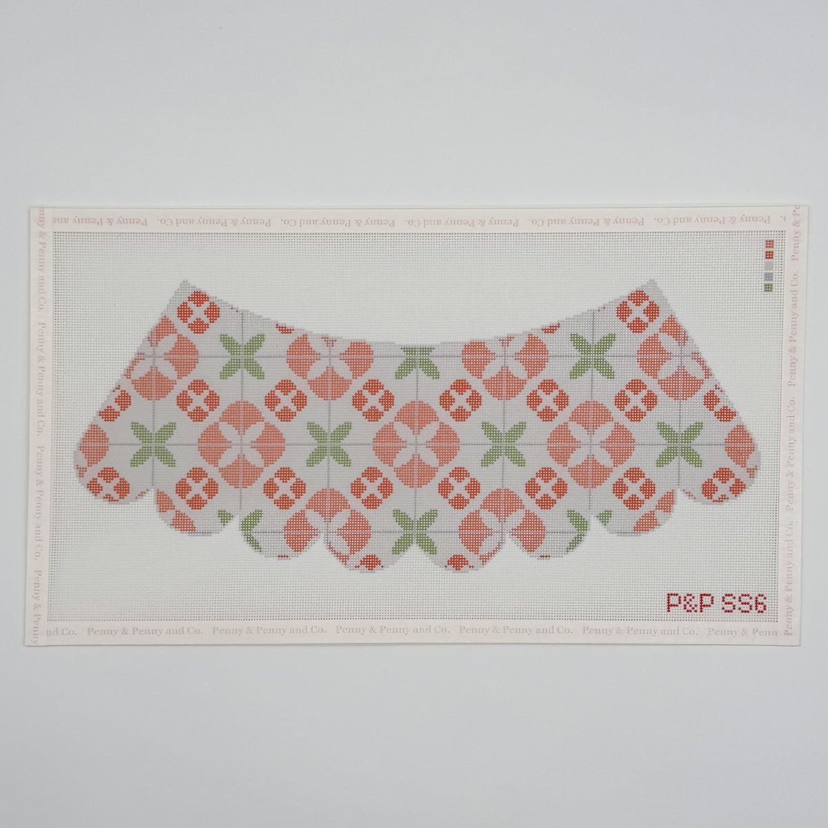 Tangerine Tile Lampshade