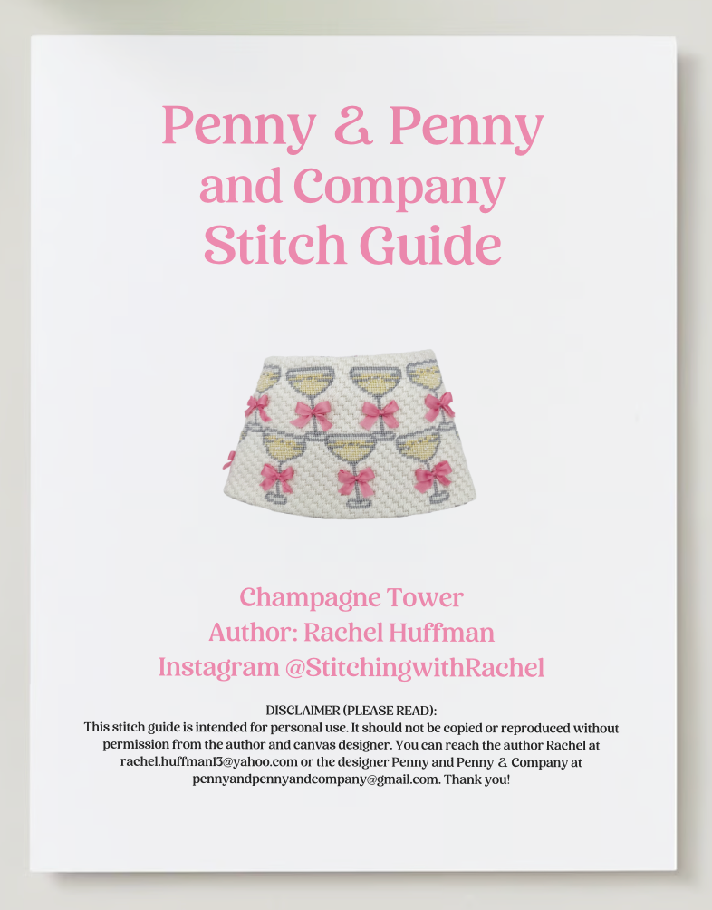 Champagne Tower Stitch Guide