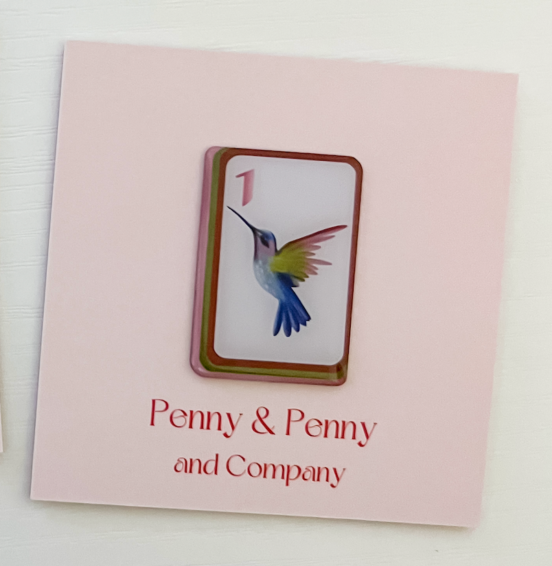 Bam Bird Mahj Tile Needle Minder